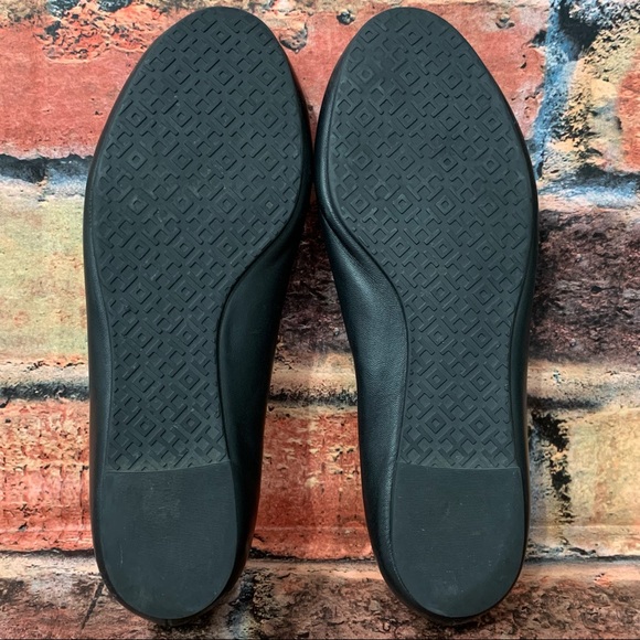 Tory Burch Lowell Black Flats - Picture 8 of 9